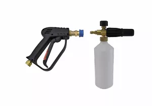 Pressure Washer Jet Wash Compact Quick Release 11.6mm Wash Gun & Snow Foam Lance - Picture 1 of 2
