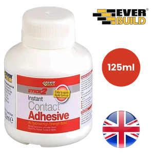 Everbuild Sofortkontaktkleber Mehrzweckkleber hochfeste Verklebung - 125ml - Bild 1 von 6