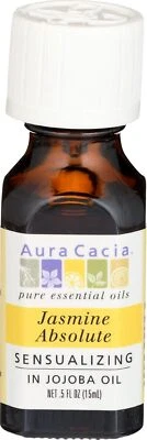 Aura Cacia  Jasmine Absolute In Jojoba Oil  1 Each  0.5 Oz - Image 1 of 2