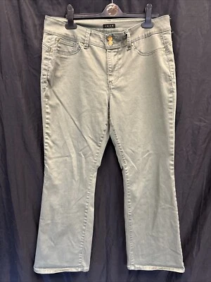 Женские IMAN оливковый зеленый 16 средний брюки повседневная одежда женщины эластичной крой - Изображение 1 из 4