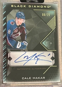 Cale Makar Auto /25 2021-22 Black Diamond - Picture 1 of 2