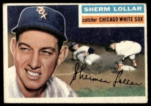 1956 Topps Baseball Card Sherm Lollar Chicago White Sox #243 VG-EX - Picture 1 of 2