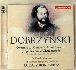 Dobrzynski: Overture Monbar/Symphony No.2 Characteristic 2-CD NEW Borowicz/Madey - Picture 1 of 2