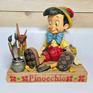Jim Shore Walt Disney Showcase "Carved From the Heart" Pinocchio DAMAGE - Picture 1 of 9