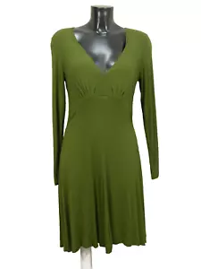 Isabel de Pedro Damen Kleid 40 DE Grün Stretch und NEU ( S 8061 ) - Bild 1 von 4
