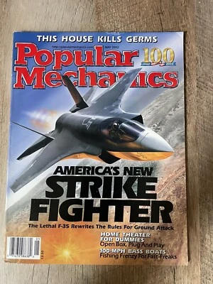 Popular Mechanics Magazine May 2002 Vol 179 No 5 America’s New Strike Fighter Foto 1 de 2