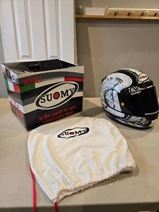 Suomy Apex Tornado Helmet Silver/Anthracite L - Picture 1 of 9