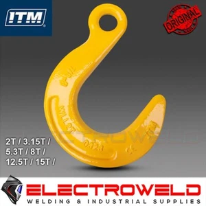 ITM G80 Eye Foundry Hook Component 16mm Chain 8T Lifting Hoist Load TM9804-01816 - Picture 1 of 3