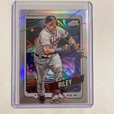2024 Topps Cosmic Chrome 84 Austin Riley Refractor - Image 1 of 2
