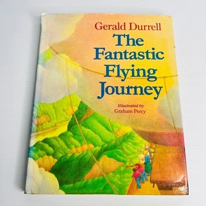 The Fantastic Flying Journey Gerald Durrell Hardcover Book Illustrated Vintage - Picture 1 of 12