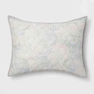 FALEZA ALMOHADA UMBRAL ACUARELA PUNTOS, TAMAÑO ESTÁNDAR 20" X 26" - Imagen 1 de 3