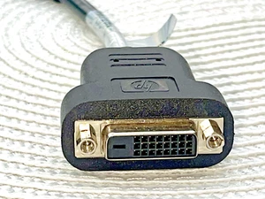 NEU: Original HP 481409-002 DisplayPort auf DVI-D Adapter - Bild 1 von 3