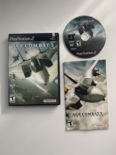 Jogo Ace Combat 5: The Unsung War - PS2 (Japonês) - MeuGameUsado