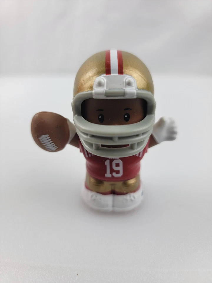 NFL San Francisco 49ers Football Player Mattel Fisher Price Little People  - Image 1 of 4