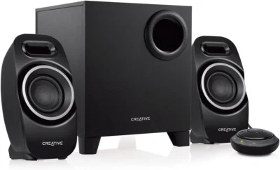 Creative T3250 Wireless 2.1 Bluetooth Speaker System (51MF0450AA003) - Black