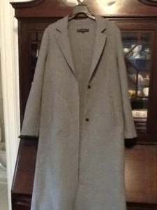ZARA TRAFALUC DONNA ABITO CAPPOTTO MISTO LANA TAGLIA S 082424A - Foto 1 di 4