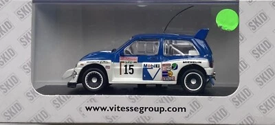 Vitesse  SKC024 1:43 MG Metro 6R4 1986 Sanremo Rally #15 Wilson & Harris : BNMIB - Image 1 of 4