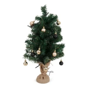 Senza Weihnachtsbaum künstlich mit Beleuchtung und Christbaumschmuck 52 cm - Bild 1 von 3