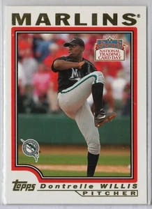 2004 TOPPS NATIONAL TRADING CARD DAY PROMO #3 OF 12 DONTRELLE WILLIS - MARLINS - Picture 1 of 1