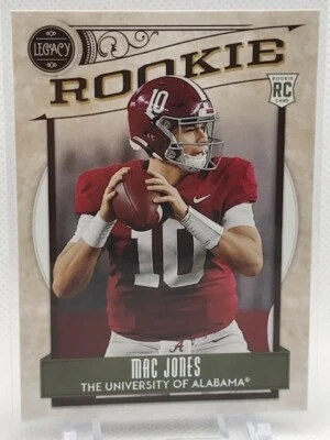 2021 Chronicles Legacy Mac Jones Draft Picks #366 RC Patriots - Image 1 of 2