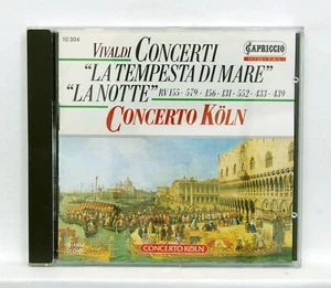 CONCERTO KOLN, EBERHARD ZUMMACH - VIVALDI concerti CAPRICCIO CD NM - Picture 1 of 2