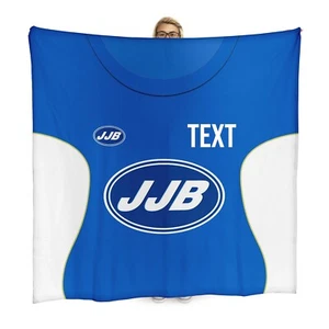 Wigan 2006 - Home Football Shirt - Personalised Large Fleece Blanket 150x150cm - Picture 1 of 14
