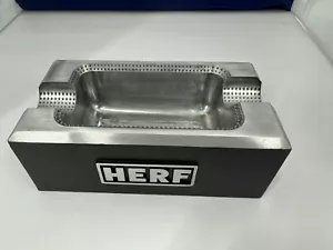 Herf Personal Aluminum Rectangle Cigar Ashtray - New - Picture 1 of 7