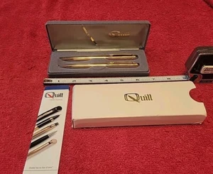 QUILL MODEL 356P/PL DURAGOLD PEN & PENCIL SET UNLOCK THE MAGIC USA 🇺🇸 - Picture 1 of 13