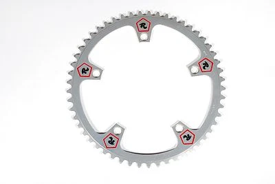 Vintage Campagnolo Bicycle Chainring Pantographed Rossin 53T 144 BCD NOS - Image 1 of 4