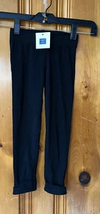 New Janie And Jack Leggings Size 4 Black - Picture 1 of 2