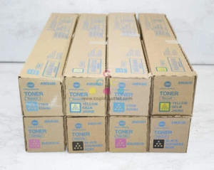 8 tóneres OEM Konica Minolta BizHub C458 C558 C658 TN514 CMYK (TN514CMY, TN514JK) - Imagen 1 de 6