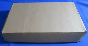 Folding Cardboard Box Corrugated Shipping Carton Flat 14x2x8" Kraft - Lot of 25 - Picture 1 of 10