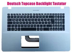 DE Topcase Backlight Tastatur für Asus X705M X705F M705U M705F F705U N705U N705F - Bild 1 von 2