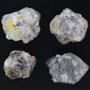 3,92 ct Fancy ungeschliffene Rohdiamanten 4 Stück natürliche echte Rohdiamanten 5 bis 7 mm - Bild 1 von 8