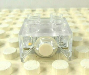 Lego Duplo Item 2x2 Flashing Brick (Frozen)(Works - See Photos) - Picture 1 of 5