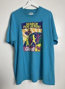 Vintage 1994 March For Jesus Global Shirt 2XL - Bild 1 von 5