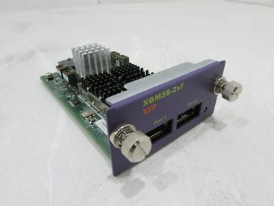 Extreme XGM3S-2xf Option module W/ XFP for X460 16119  - Image 1 of 2