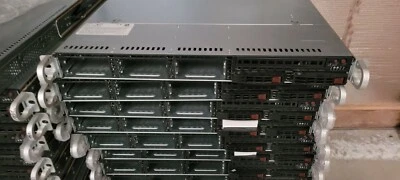 1027R-72RFTP SuperMicro 1U Server w/ X9DRW-7TPF Motherboard, 2x PSU PWS-703P-1R - Image 1 of 4