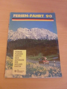 altes Heft: Ferien-Fahrt 90 (Herausgegeben von Der Bundesminister für Verkehr) - Bild 1 von 2