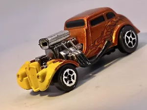 NewRay🔥1933 Willys Hot Rod - arancione bruciato metallizzato -1/64- 2001 - Foto 1 di 11
