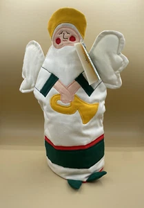 Woof and Poof Angel Tree Topper Greeter NWT Country Collection 16 1/2” Tall - Picture 1 of 11