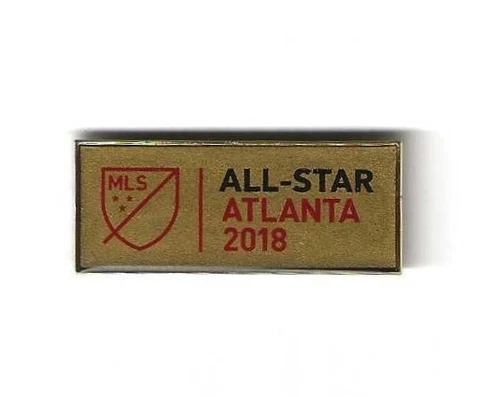 MLS All-Star Atlanta 2018 Magnet, Metal Enamel 1.75" Gold-tone, Collectible Cover
