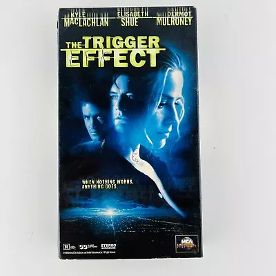Trigger Effect VHS Video Tape Kyle MacLachlan, Elisabeth Shue - Image 1 of 2