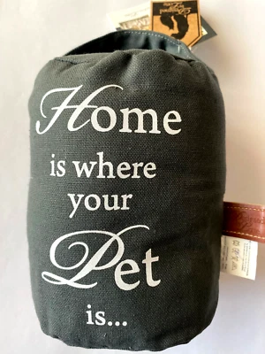 Designed by Lotte Türstopper grau granit Home is where yout Pet is 17 x 13 cm - Bild 1 von 4