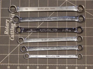 Mac 6Pc Metric Micro Turn Double Box Wrench Set 10MM 15MM BMT 12Pt - Picture 1 of 5