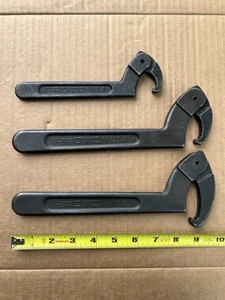 🇺🇸Lot Of 3 Proto C472 C474 C474A Adjustable Hook Spanner Wrenches🇺🇸 - Picture 1 of 9