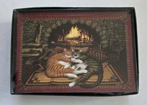 Charles Wysocki Weihnachtskarten "All Burned Out", 15 Karten, Umschläge, Hongkong  - Bild 1 von 7