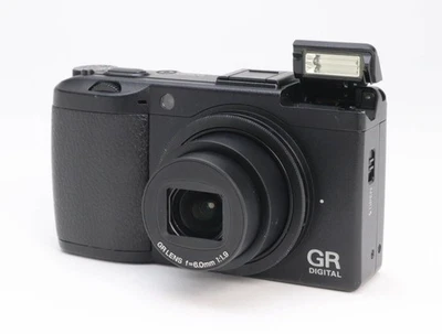 Ricoh GR Digital III Digital Compact Camera Black Body Operation Confirmed used - Image 1 of 4