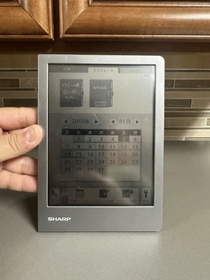 Sharp WG-S50 Electronic Notebook Black Digital Hand Writing 6in 8GB Japan Brand - Image 1 of 4