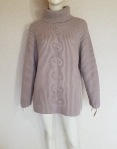 Unger Hamburg wunderschöner dicker Kaschmir Pullover Sweater Grobstrick Zöpfen - Bild 1 von 11